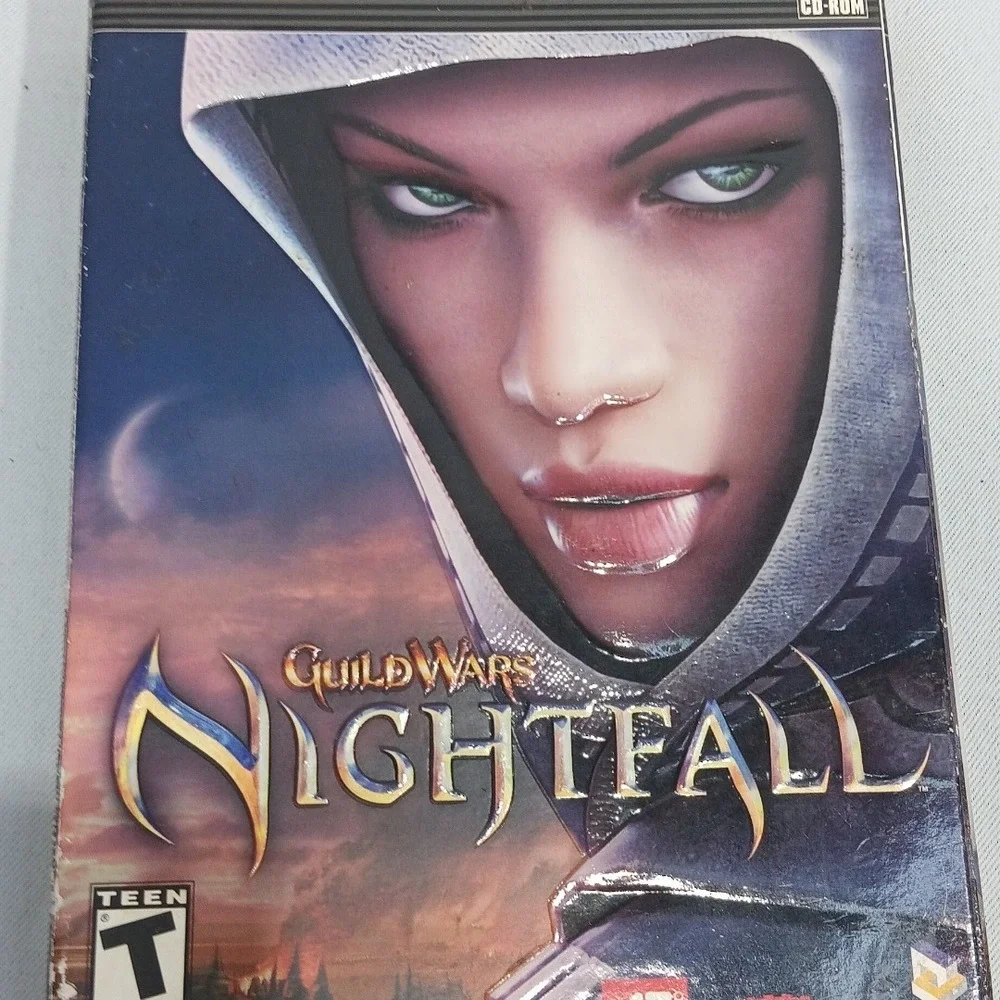 Guild Wars Nightfall PC CD ROM Game Expansion Expansion Pack Complete